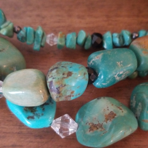 Silpada  - Classic 4 Strand Turquoise Necklace - Picture 3 of 8